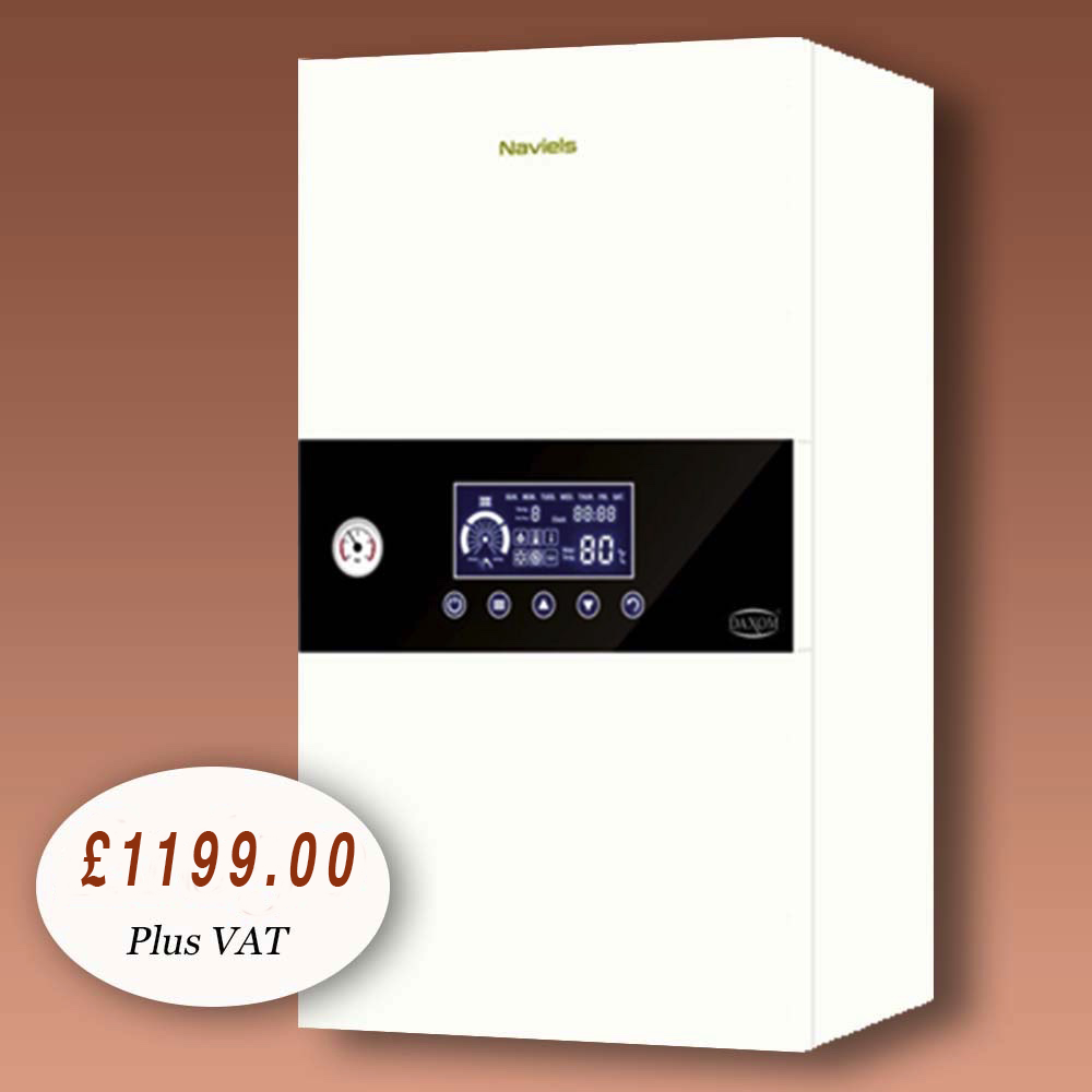 Daxom 12 kW Compact Electric Combi Boiler, wall hung